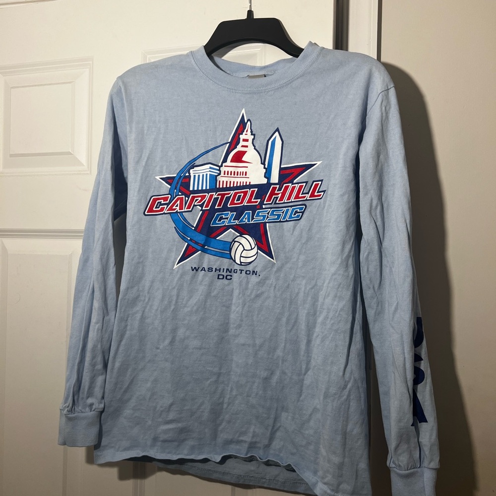 Blue Capitol Hill Classic long sleeve shirt